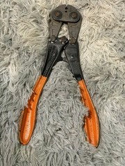 Vintage National Telephone Supply Co Wire Crimper No 32 VC VG Lineman Tool USA