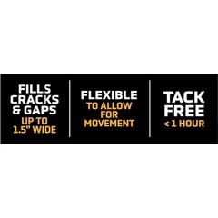 Fast-Acting Asphalt Crack Filler – 9 oz. Cartridge