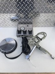 AIDEC DENTAL FOOT PEDAL HANDPIECE Control Connectors pressure cleaning medical
