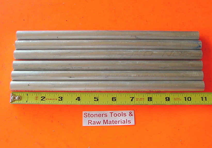 30 pieces 5/8″ ALUMINUM 6061 ROUND ROD 11″ long Solid T6 Extruded Bar Stock New