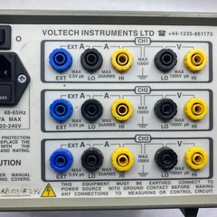 VOLTECH PM300 THREE PHASE POWER METER ANALYZER AB09/9213 100-120V / 220-240V 🎯