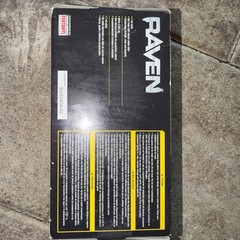 SAS Raven Black Nitrile Gloves Powder Free New 7mil Version (100 Gloves/Box)