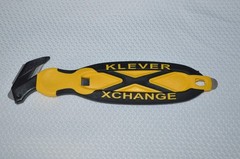 KLEVER CUTTER ~ X-CHANGE ~ SAFETY CUTTER ~ BOX CUTTER ~ REPLACEABLE BLADE ~ NEW