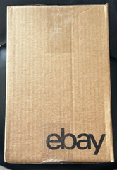 Ebay Brand Shipping Boxes 25 Count 6″ x 4 3/4″ x 4 3/4″ Black Logo