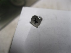 100, M4 .7×6 SS Phillips Flat Head Countersunk Machine Screws DIN 965