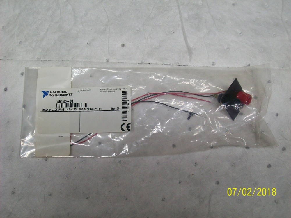 NEW NATIONAL INSTRUMENTS BANANA JACK PANEL CA-1000 , 186405-01