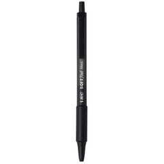 BIC Soft Feel Retractable Ball Point Pen Medium, Assorted, 36 Pack