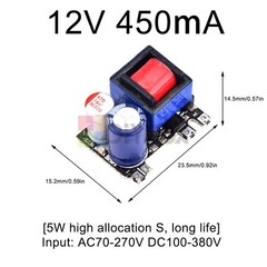 AC-DC Isolated Switching Power Supply Module Buck Converter Module 5V/12V Output