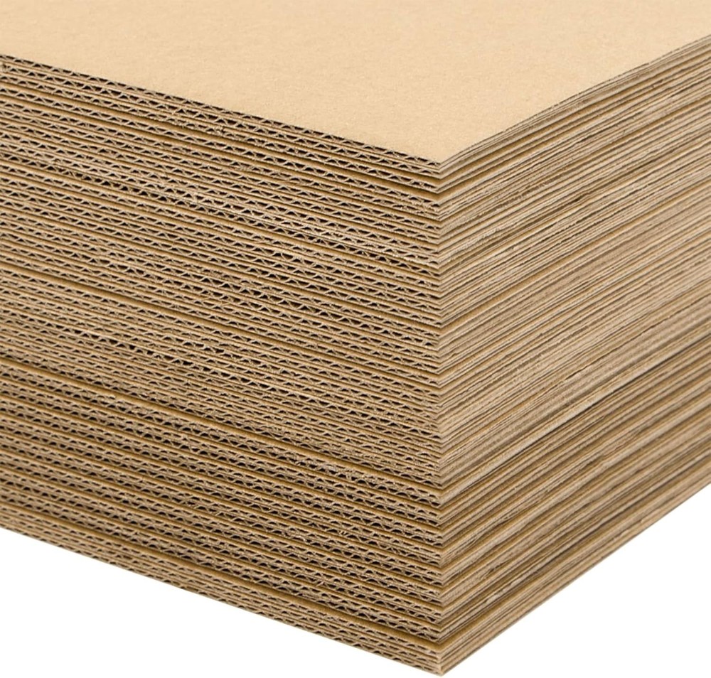 50 Pack 11×14 Inch Corrugated Cardboard Sheets Inserts for Mailing Packaging