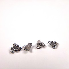 5Kit Dental Orthodontic Buccal Tubes Roth 022 1st Molar U3/L2 Convertible Triple