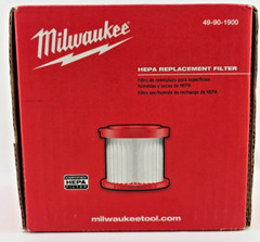Milwaukee Tool 49-90-1900 Cartridge Filter, Fits Milwaukee 0880-20 Vacuum