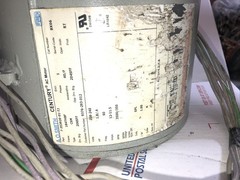 Dexter T600 Motor 220v SINGLE PHASE. 9376-293-012 (REFURBISHED)
