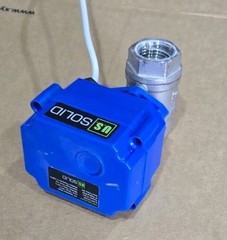 U.S. Solid Motorized Ball Valve 1/2 in SS 9-24V AC/DC