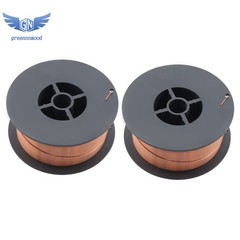 2 Pack Mig Solid Welding Wire ER70S-6 .030 inch 2LBS Mild Steel Gas Mig Wire
