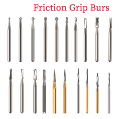 10pcs/pk Dental Carbide Burs for High Speed Handpiece Pear Bur 19mm FG Shank