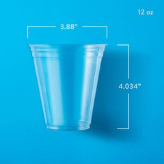 Member’s Mark Clear Plastic Cups (12 oz., 172 ct.)