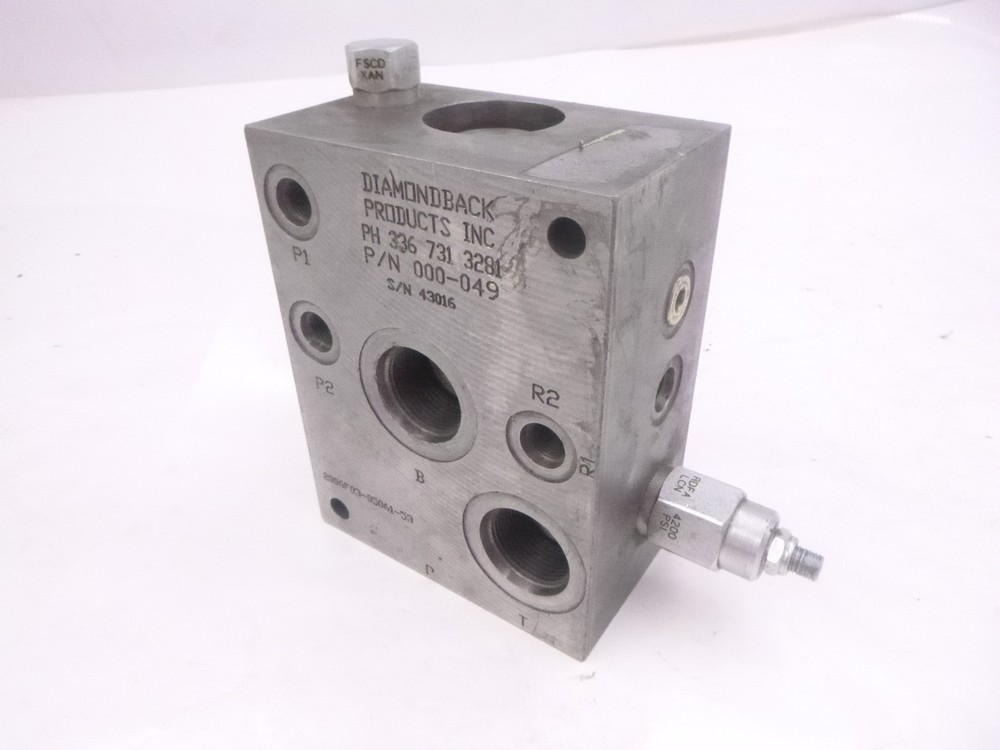 Diamondback Products Hydraulic Valve Manifold 000-049 PH3367313281