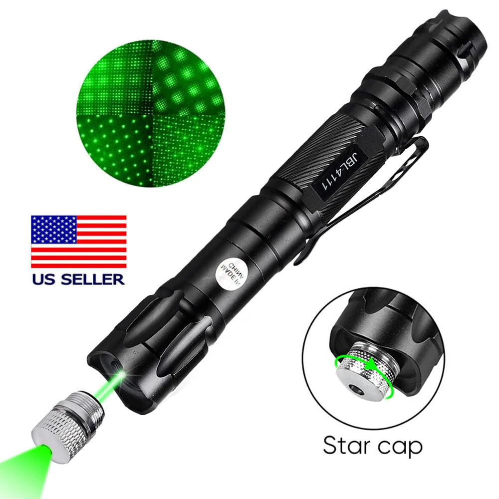 Green Laser Pointer Star Visible Beam Light 2mw Rechargeable Lazer Pen