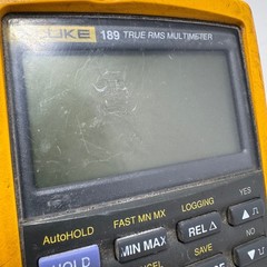 Fluke 189 True RMS Multimeter Digital Logging Multimeter Yellow Case