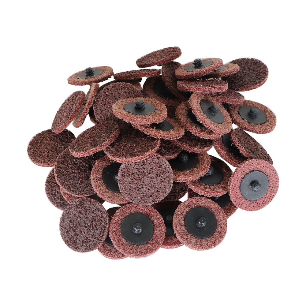 Surface Conditioning Discs Roll Lock Die Grinder Sanding Pads 50 Pieces 2 Inch