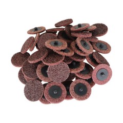 Surface Conditioning Discs Roll Lock Die Grinder Sanding Pads 50 Pieces 2 Inch