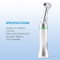 AZDENT Dental Endodontic 10:1 Reciprocating Contra Angle Handpiece E-Type