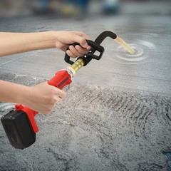Cement Vibrator Tool Cordless Handheld Concrete Vibrator Remove Air Bubbles 21V