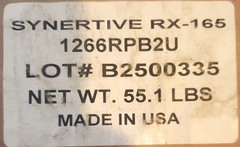 10 Pounds Olefin Wax SYNERTIVE RX-165, Lost Wax Casting, Machinable, 3D Filament