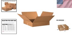 Sturdy 20x20x4″ Corrugated Boxes – 10-Pack for Shipping & Organizing Essentials