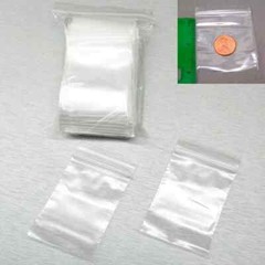 500/PCS 2″x2″ Clear Reclosable Seal Bag Plastic Poly Zip Lock Bags Jewelry 2Mil