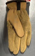 Mechanix Wear Medium (M) Brown Synthetic Leather Work Gloves, (1-Pair)