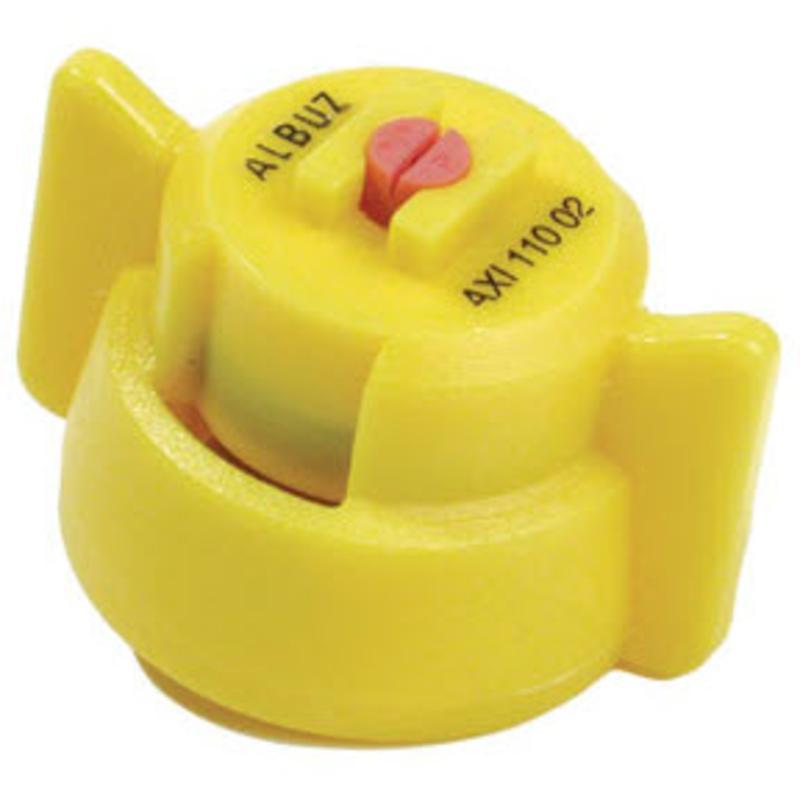 Flat Fan Nozzle Spray Tip Yellow Ceramic 110° – FC-AXI-11002