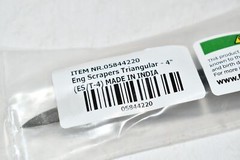 NEW GROZ ES/T/4 05844220 Hand Deburring Tool Set: Steel 4”
