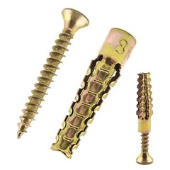 65 Packs Heavy Duty Hollow Wall Anchors with Screws, Loose Hinge and Stripped…