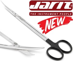 JARIT 102-302 Surgical Curved Face Lift Supercut Serrated Jamison Scissors 7″