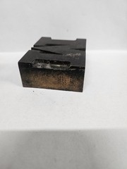 Antique Wood Letterpress Letter M Type Print Block – 2.5′ x 2″