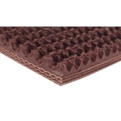 2 Inch Wide 3 Ply Black Rubber Rough Top Incline Conveyor Belt Material