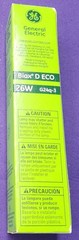 LOT 10 GE 976121 F26DBX/835/ECO4P 26W T4 Double Tube CFL 4pin G24q-3 3500k