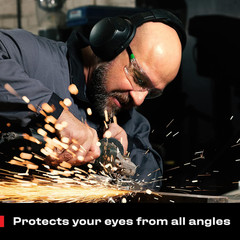 Nocry Safety Glasses with Clear anti Fog Scratch Resistant, UV Protection & Safe