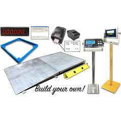 SL-700 Yellow Industrial Digital Floor Scale, Imported, non-Certified