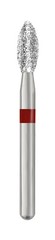 SS White 368-023F Piranha FG Pointed Football Fine Grit Diamond Burs 25/Pk