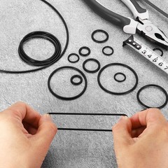 50Pcs AS-026 Nitrile O-rings 70 Durometer 1-1/4″ ID 1-3/8″ OD 1/16″ Width