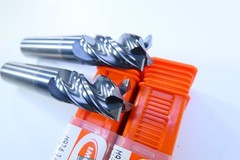 LOT ( 5 PCS ) IMCO 1/2″ POW-R-FEED SQUARE CORNER CARBIDE 67213 CNC END MILLS