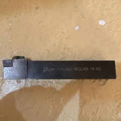TMX Poland MCLNR 16-4D Boring Bar Tool Holder CNMG 1″ Shank Used
