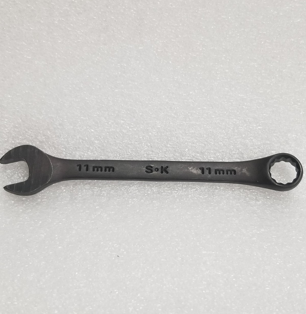 S-K 38311 Combination Wrench Black-Oxide Finish 12-Point Size-11mm Made in USA