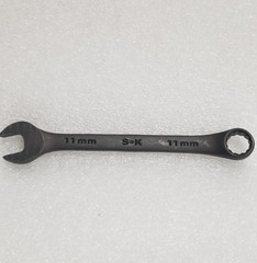 S-K 38311 Combination Wrench Black-Oxide Finish 12-Point Size-11mm Made in USA