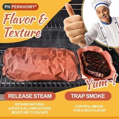 PH PERKHOMY Pink Butcher Paper Roll 18″ X 1200″ (100′) for Smoker BBQ Grilling S