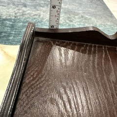 Vtg Roll Top Desk Organizer Tambour Valet Jewelry Box Drawer Made in Japan