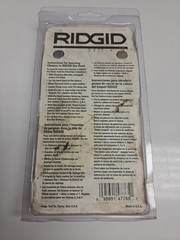 RIDGID 47765 Threading Machine Dies, Right-Handed Alloy NPT Pipe Die 1/2″-3/4″