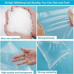 Versatile 2”X 2” Clear Zip Lock Bags – 100 Count for Jewelry, Photos & More